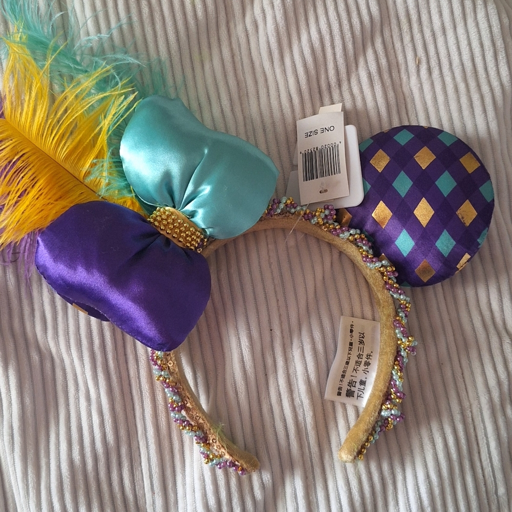 NWT Disney Mardi Gras ears